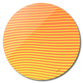 Line Gradient 02 - Yellow + Tangerine