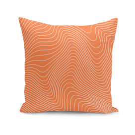 Abstract Lines 02 - Tangerine