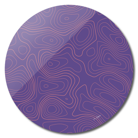 Topographic Map 01 - Ultraviolet