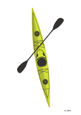 Kayak - Lime Green