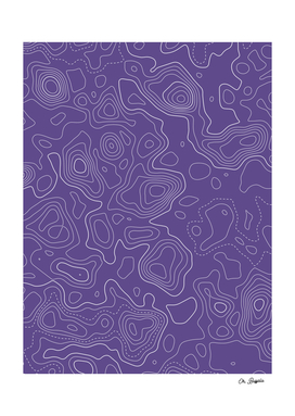 Topographic Map 02 - Ultraviolet