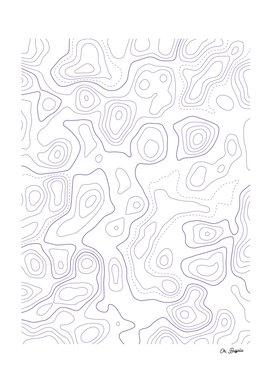 Topographic Map 03 - Ultraviolet