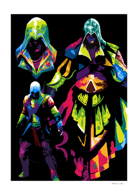 assassins creed colorful
