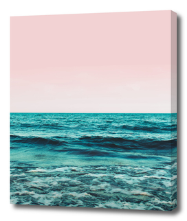 Ocean Love | Sea Beach Sand Waves Photography | Blush Nature