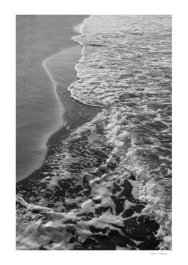 Black & White Ocean Dream Waves #1 #water #decor #art