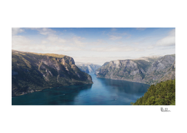 Fjord Landscape Panorama