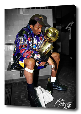 Kobe Bryant 2001 Champion