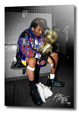 Kobe Bryant 2001 Champion