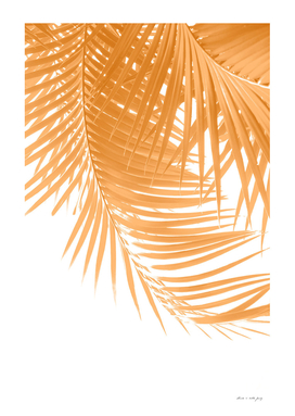 Palm Leaves Marigold Vibes #1 #tropical #decor #art