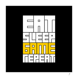 eat sleep game repeat