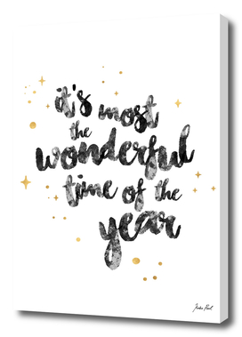 The Most Wonderful Time Of The Year, festive quote
