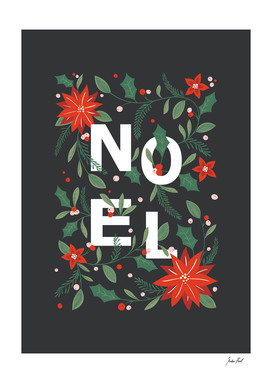 Noel, festive illustration, christmas decor
