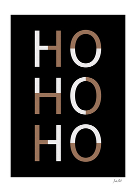 Hohoho, Christmas print