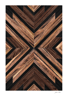 Urban Tribal Pattern No.3 - Wood