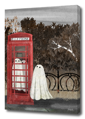 There are Ghosts in the phonebox again...