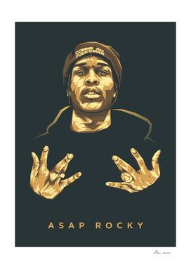 Asap Rocky Pop Art