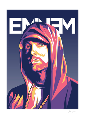 Eminem pop art rapper