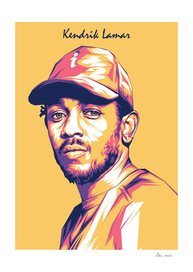 Kendrick Lamar pop art rapper