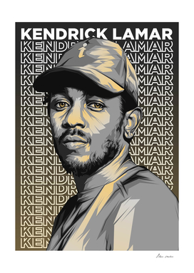 Kendrick Lamar Pop Art Rapper