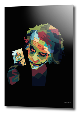 Joker pop art