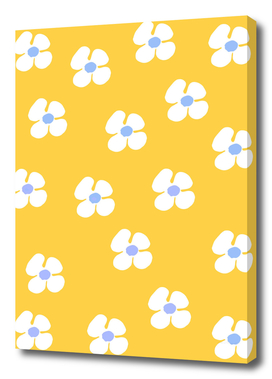 flower pattern - yellow