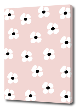 flower pattern -pink