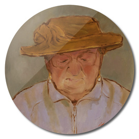 Old Woman with Yellow Hat