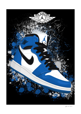 Sneakers Air Jordan Blue