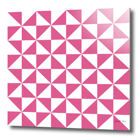 Dark Pink Pinwheel | Beautiful Interior Design