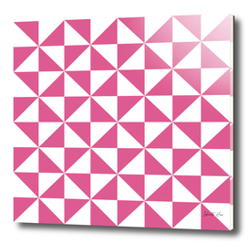 Dark Pink Pinwheel | Beautiful Interior Design