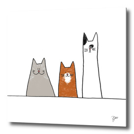 Cool Cats Illustration II