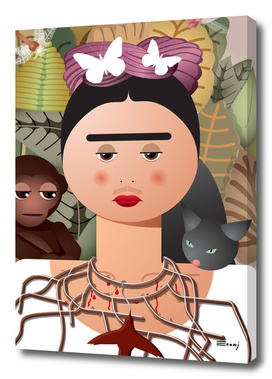 Frida Kahlo - Self portrait