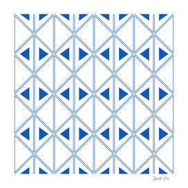 Blue Is the Coolest Color Art Deco Triangles | Design
