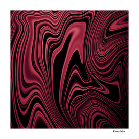 Red and black Abstract Wave