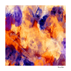 Abstract Water Color