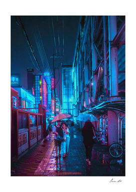 Cyberpunk Photographic Street City