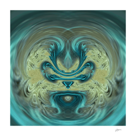 God Flame of Strength & Force - fire flame wall art