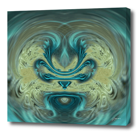 God Flame of Strength & Force - fire flame wall art