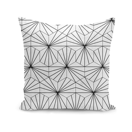 Hexagonal Pattern - White Concrete