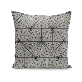 Hexagonal Pattern - Grey Concrete