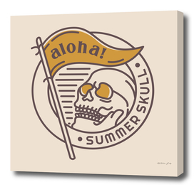 Aloha Summer Skull 1