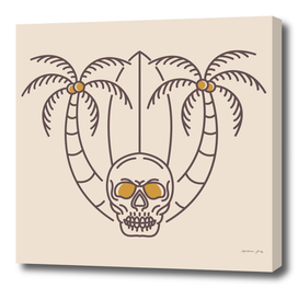 Aloha Summer Skull 2