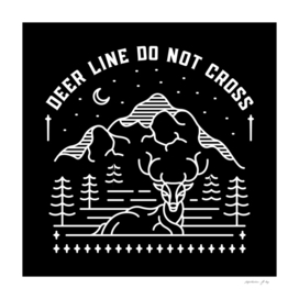 Deer Line Do Not Cross PNG