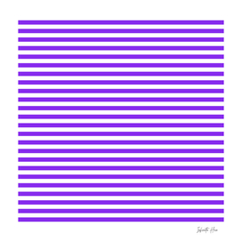 Neon Purple Small Horizontal Stripes | Interior Design