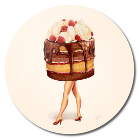 Cake Girl - Chocolate Raspberry