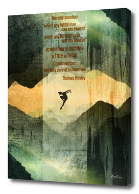Falling Fox Rationality Quote - Thomas Huxley