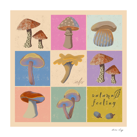 Autumn Feeling - Mushroom Design