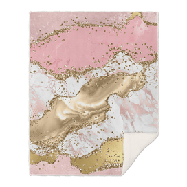 Pink Glitter Agate Texture 03