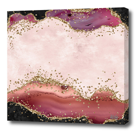 Pink Glitter Agate Texture 04