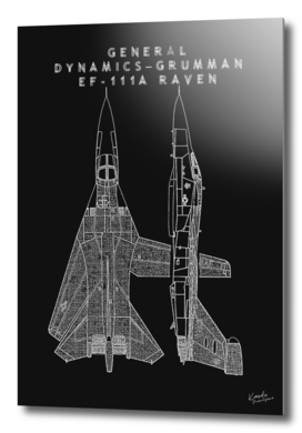 General Dynamics–Grumman EF-111A Raven Blueprint